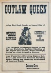 Outlaw Queen wanted poster